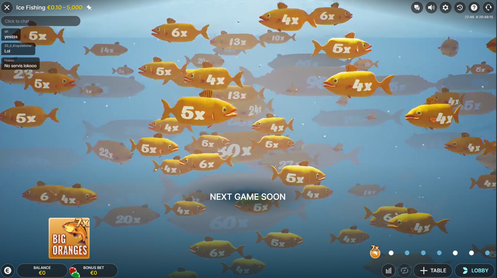 القطاعات والمكاسب - Ice Fishing Live